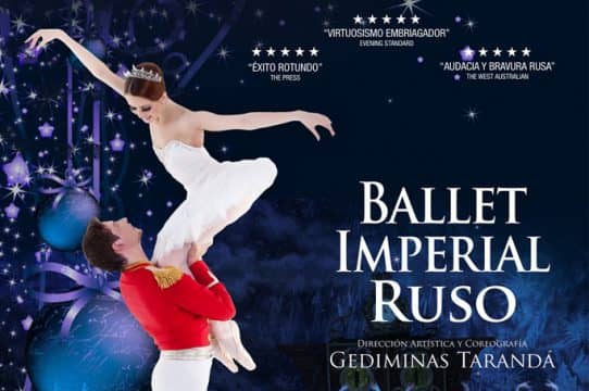 Imagen del cartel del Ballet Imperial Ruso